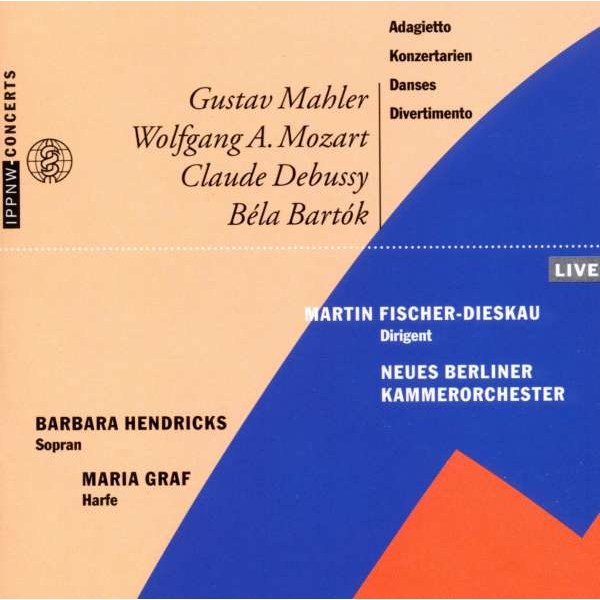 Wolfgang Amadeus Mozart (1756-1791): Barbara Hendricks - Benefizkonzert 29.2.1992 Berlin - IPPNW  - (CD / Titel: A-G)