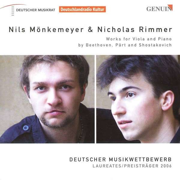 Nils Mönkemeyer & Nicholas Rimmer - Werke für Viola & Klavier - Genuin  - (CD / Titel: H-Z)