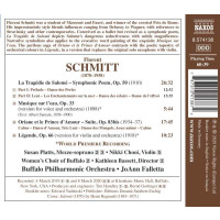 Florent Schmitt (1870-1958): La Tragedie de Salome op.50 (Symphonische Dichtung) - Naxos  - (CD / Titel: H-Z)