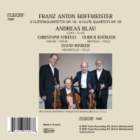 Franz Anton Hoffmeister (1754-1812): Flötenquartette...