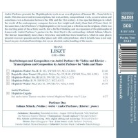 Franz Liszt (1811-1886): Klavierwerke in Transkriptionen...