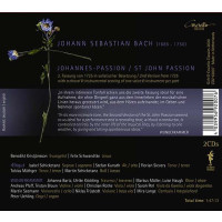 Johann Sebastian Bach (1685-1750): Johannes-Passion BWV 245 (2.Fassung von 1725 in solistischer Besetzung) - Coviello  - (CD / Titel: H-Z)