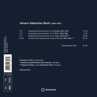 Johann Sebastian Bach (1685-1750): Cembalokonzerte BWV 1054,1056,1057 - Pentatone  - (CD / Titel: A-G)