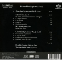 Richard Dubugnon: Kammersymphonien Nr.1 & 2 - BIS  -...