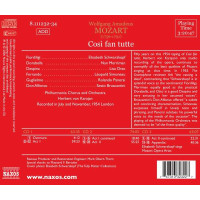 Wolfgang Amadeus Mozart (1756-1791): Cosi fan tutte - Naxos  - (CD / Titel: A-G)