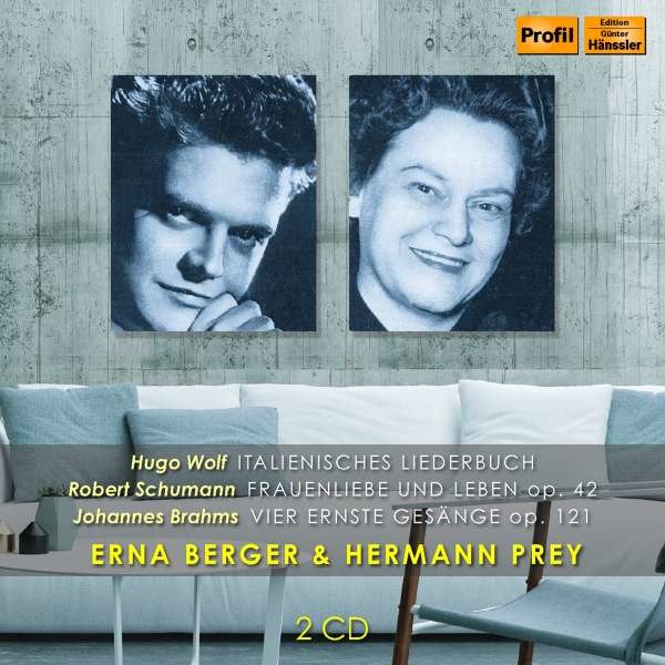 Erna Berger & Hermann Prey singen Wolf,Schumann,Brahms - Diverse - Profil  - (CD / Titel: A-G)