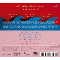 Alessandro Melani (1639-1703): LEmpio Punito - Glossa  -...