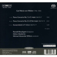 Carl Maria von Weber (1786-1826): Klavierkonzerte Nr.1...