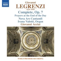 Giovanni Legrenzi (1626-1690): Compiete con le lettanie...