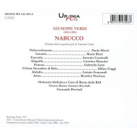 Giuseppe Verdi (1813-1901): Nabucco - Urania  - (CD /...