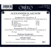 Alexander Glasunow (1865-1936): Symphonie Nr.2 - Orfeo  -...