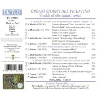 Antonio Vivaldi (1678-1741): Organi Storici del Vicentino...