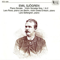 Emil Sjögren (1853-1918): Violinsonaten Nr.1 & 2 - SwedishSociety  - (CD / Titel: H-Z)