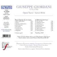 Messa e Vespro für Soli, Chor & Orgel - Giuseppe...