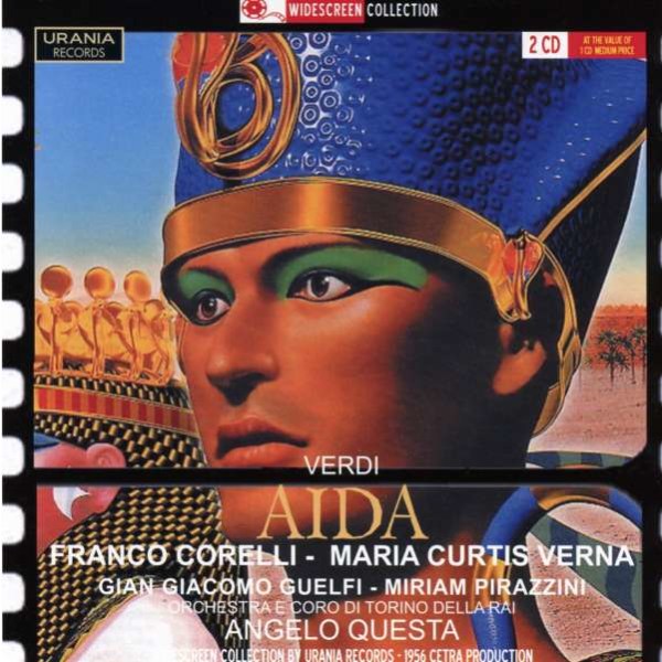 Giuseppe Verdi (1813-1901): Aida - Urania  - (CD / Titel: A-G)