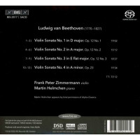 Ludwig van Beethoven (1770-1827): Violinsonaten Nr.1-4 - BIS  - (Classic / SACD)