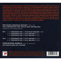 Wolfgang Amadeus Mozart (1756-1791): Violinkonzerte Nr.1-5 - Sony  - (CD / Titel: H-Z)