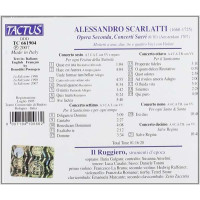 Alessandro Scarlatti (1660-1725): Concerti Sacri Vol.2 - Tactus  - (CD / Titel: A-G)