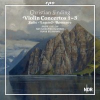 Christian Sinding (1856-1941): Violinkonzerte Nr.1-3 -...