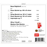 Dora Pejacevic (1885-1923): Streichquartett op.25 - CPO  - (CD / S)