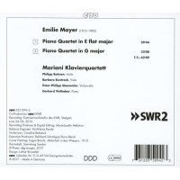 Emilie Mayer (1812-1883): Klavierquartette Es-Dur & G-Dur - CPO  - (CD / Titel: H-Z)