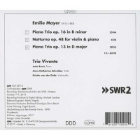 Emilie Mayer (1812-1883): Klaviertrios opp.13 & 16 - CPO  - (CD / Titel: H-Z)