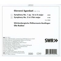 Symphonien Nr.1 D-Dur op.16 & Nr.2 Es-Dur - CPO  - (CD / S)