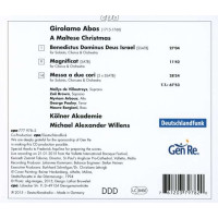 Girolamo Abos (1715-1760): Magnificat - CPO  - (CD / Titel: H-Z)