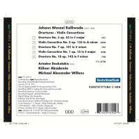 Johann Baptist Wenzel Kalliwoda (1801-1866): Violin-Concertini Nr.1 & 5 (opp.15 & 133) - CPO  - (CD / Titel: H-Z)