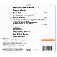 Johann Friedrich Fasch (1688-1758): Missa G-Dur - CPO  -...