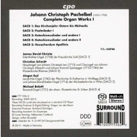 Johann Pachelbel (1653-1706): Sämtliche Orgelwerke Vol.1 - CPO  - (Classic / SACD)