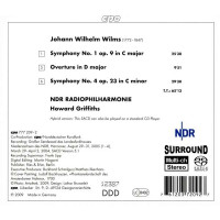 Johann Wilhelm Wilms (1772-1847): Symphonien Nr.1 C-Dur...