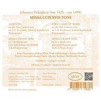 Johannes Ockeghem (1430-1497): Missa Cuiusvis toni...