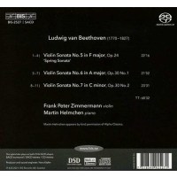 Ludwig van Beethoven (1770-1827): Violinsonaten Nr.5-7 - BIS  - (SACD / L)