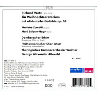 Richard Wetz (1875-1935): Weihnachtsoratorium op.53 - CPO  - (CD / Titel: H-Z)