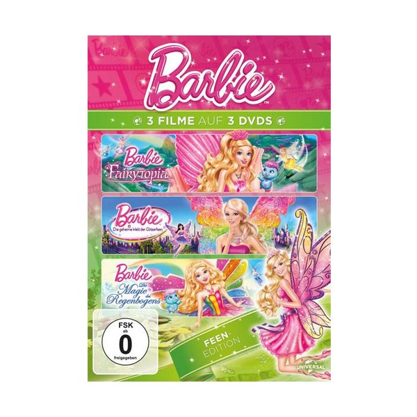 Barbie:  Feen Edition (DVD) Min: 216/DD/VB   3Disc - Universal Picture  - (DVD Video / ANIMATION)