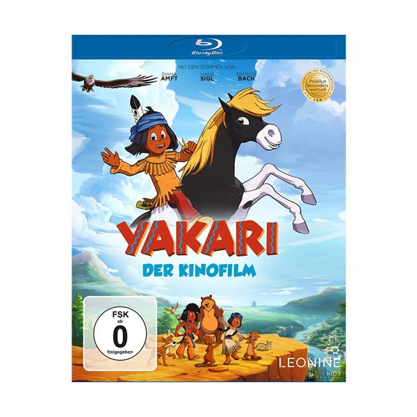 Yakari - Der Kinofilm (BR) Min: 82/DD5.1/WS - LEONINE  - (Blu-ray Video / Zeichentr.)