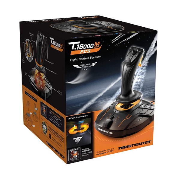 PC Joystick T16000 FCS Flightstick Thrustmaster - Thrustmaster 2960773 - (PC Zubehoer / Zubehör)