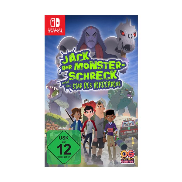 Jack der Monsterschreck  SWITCH The Last Kids on Earth - Diverse  - (Nintendo Switch / Adventure)