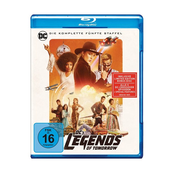 DC Legends of Tomorrow: Staffel #5 (BR) Komplette 5.Staffel, Min: 690/DD5.1/WS - Universal Pictures  - (Blu-ray Video / TV-Serie)