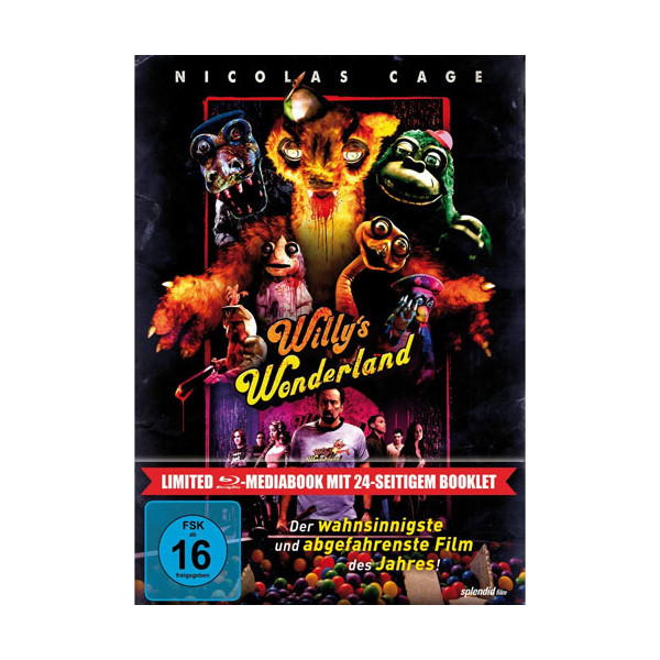 Willys Wonderland (DVD) S.E. Min: 85/DD5.1/WS   Limited Edition - Splendid  - (DVD Video / Horror/Komödie)