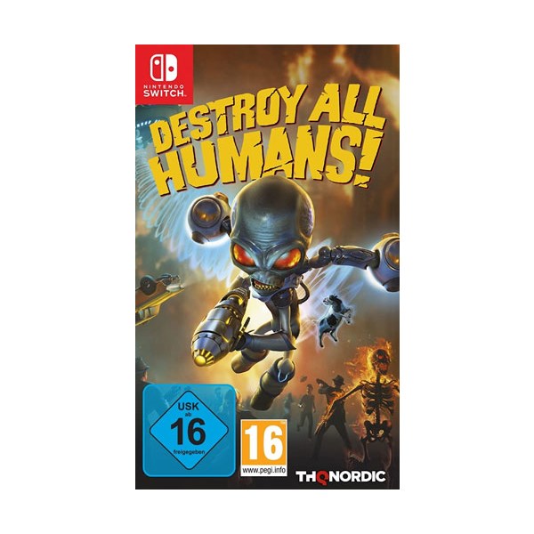 Destroy all Humans!  Switch - THQ Nordic  - (Nintendo Switch / Action)