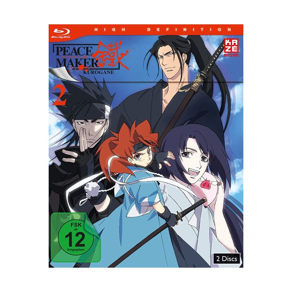 Peacemaker Kurogane - BOX 2 (BR) 2Disc Min: /DD5.1/WS - AV-Vision  - (Blu-ray Video / Anime)