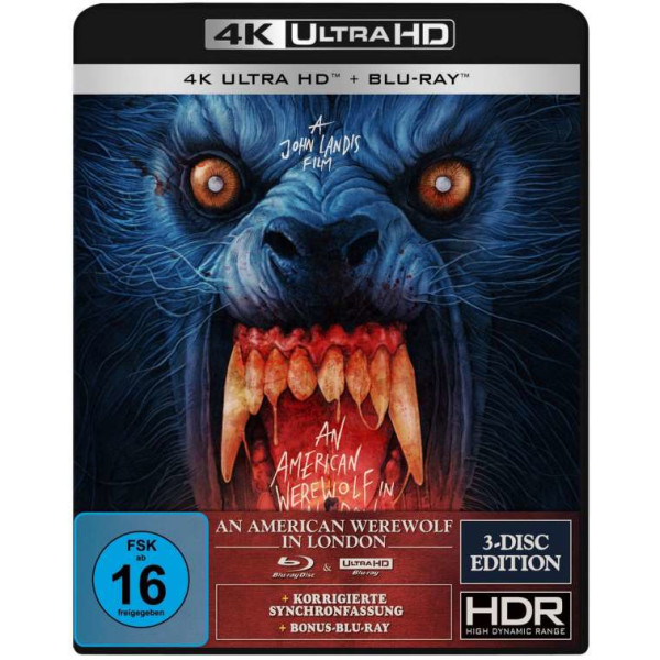 An American Werewolf in London (Ultra HD Blu-ray & Blu-ray) - ALIVE AG  - (Ultra HD Blu-ray / Horror / Grusel)