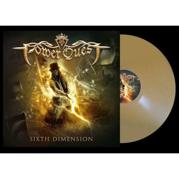 Power Quest: Sixth Dimension (Limited Edition) (Golden Vinyl) -   - (Vinyl / Rock (Vinyl))