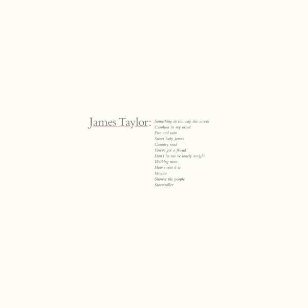 James Taylors Greatest Hits (2019 Remaster) (180g) - Warner  - (Vinyl / Pop (Vinyl))