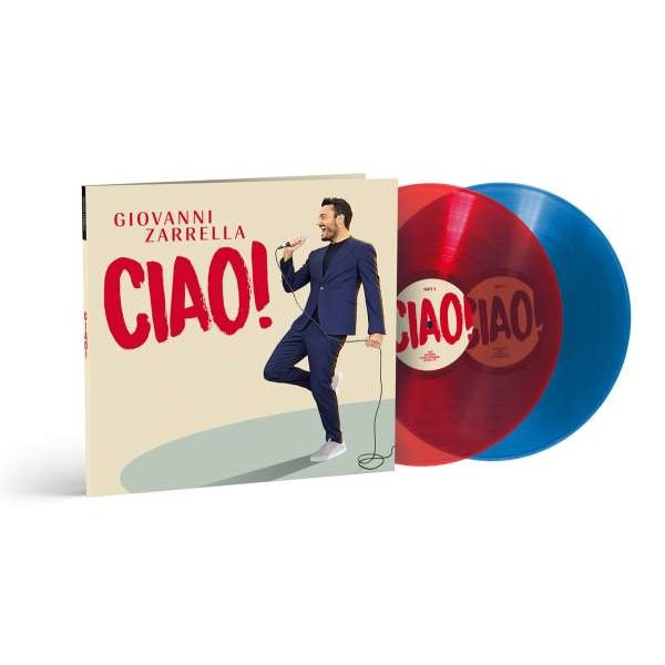 Giovanni Zarrella: CIAO! (Red & Blue Vinyl) - Telamo  - (Vinyl / Pop (Vinyl))