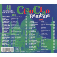 Ciao Ciao Bambina - Repertoire  - (CD / Titel: A-G)