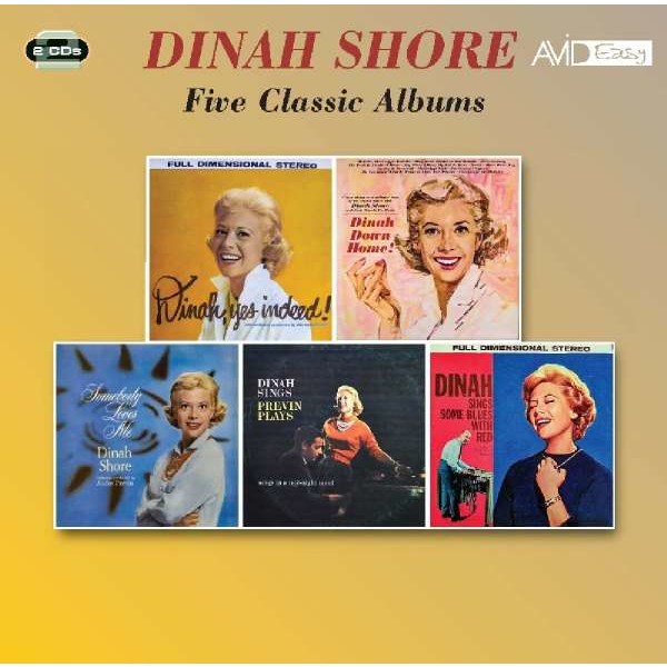 Dinah Shore: Five Classic Albums -   - (CD / Titel: A-G)