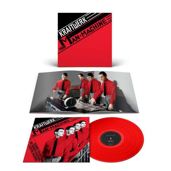 Kraftwerk: The Man-Machine (2009 remastered) (180g) (Limited Edition) (Translucent Red Vinyl) - Parlophone  - (Vinyl / Pop (Vinyl))